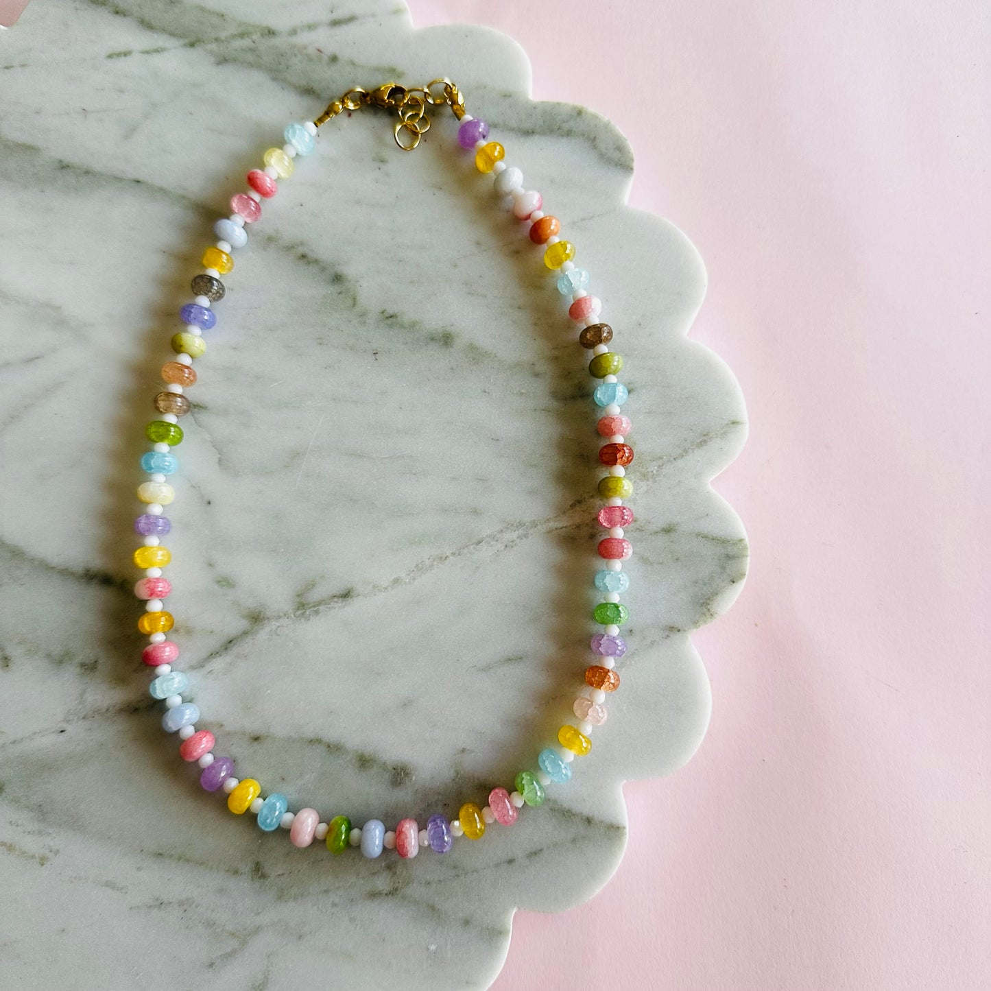 Pastel Confetti Necklace