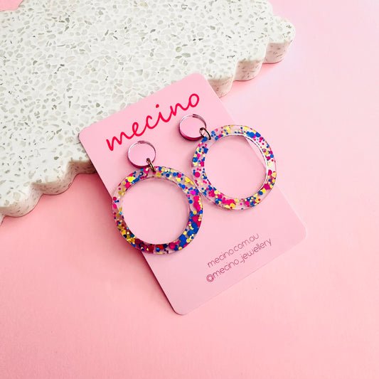 Party Pop Hoops - Blue Mix