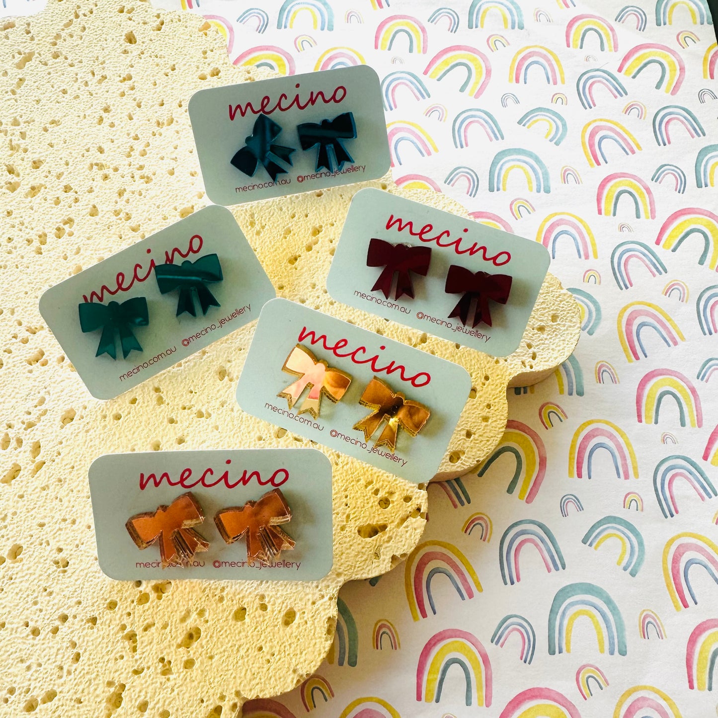 Bow studs - Mirrored