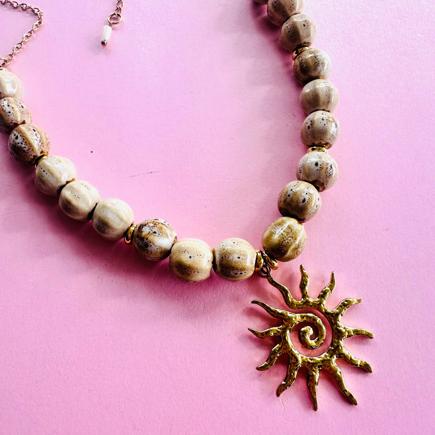Sunburst Necklace - Boho Mix