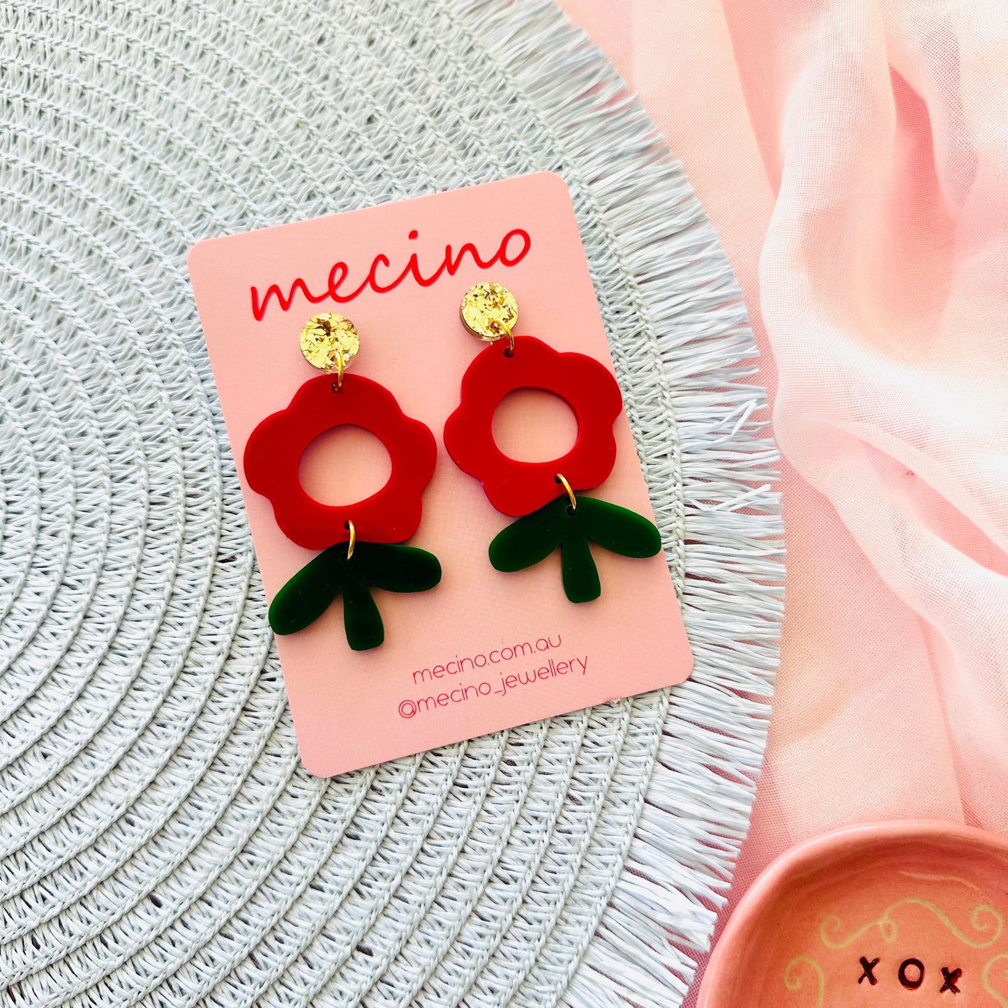 Happy Flower Drops - Pink