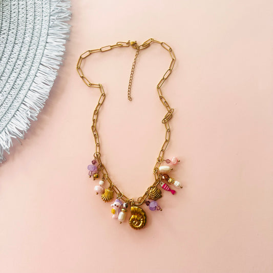 Golden Shell Necklace