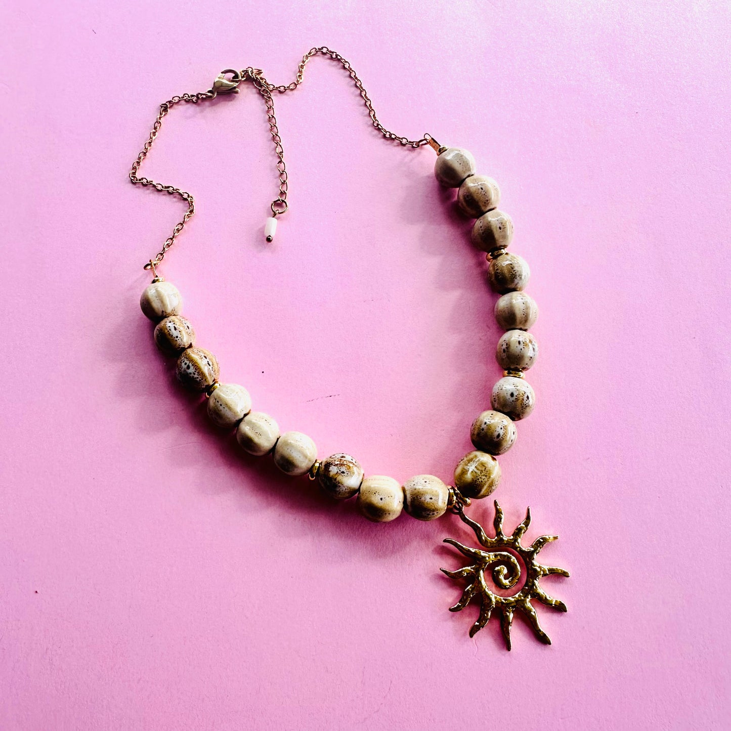 Sunburst Necklace - Boho Mix