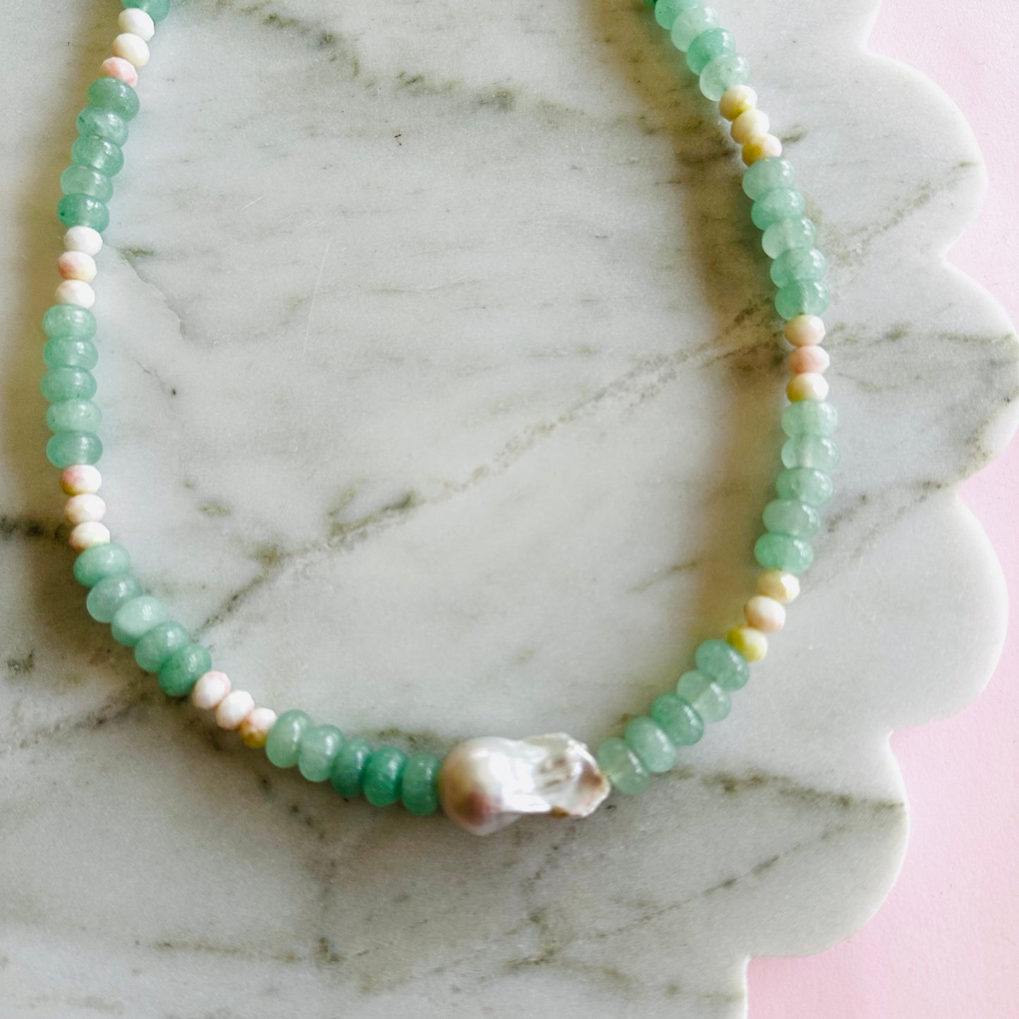 Seaside Pearl Necklace