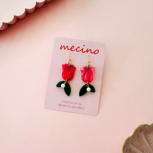 Rosette Pearl Drops