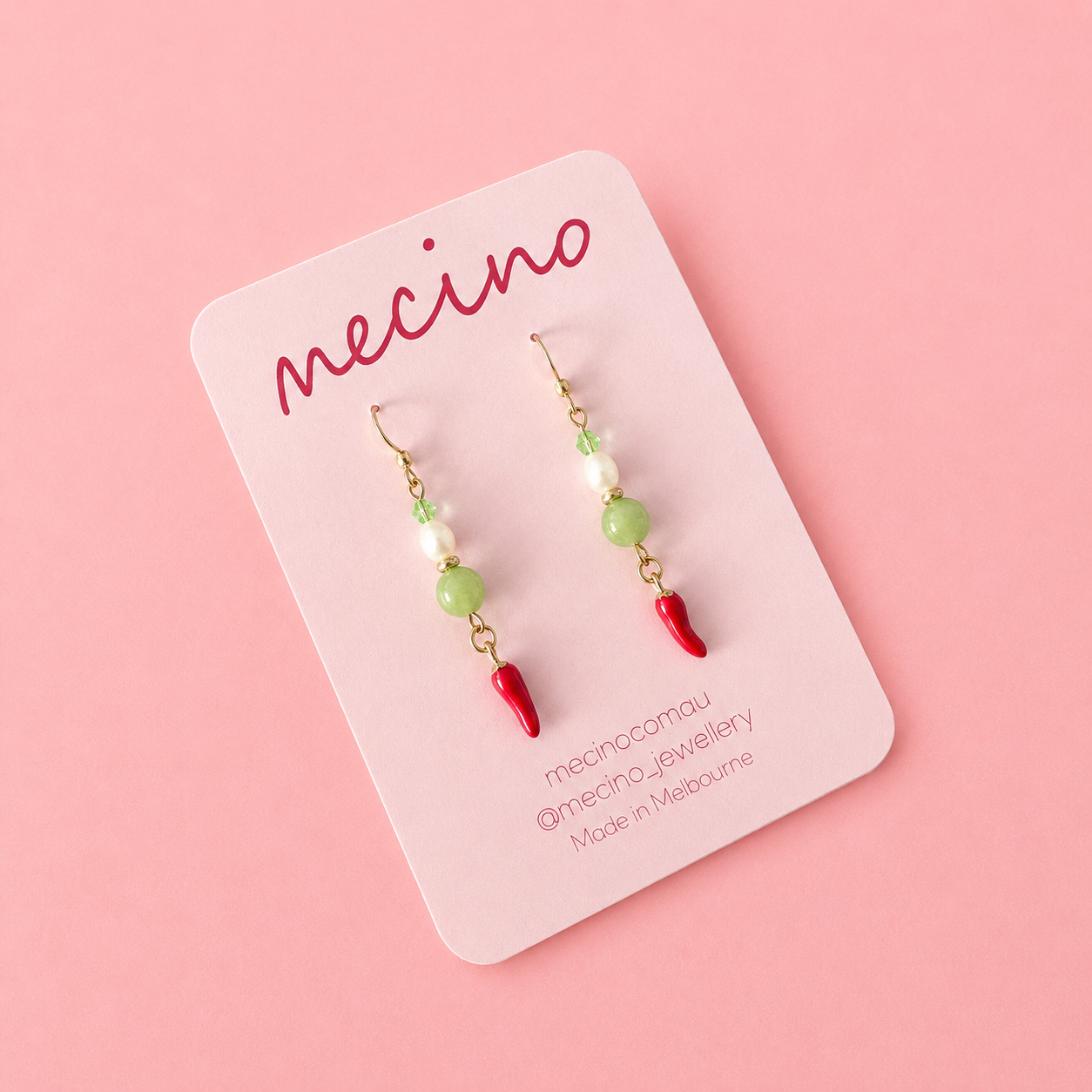 Chilli Drop Earrings