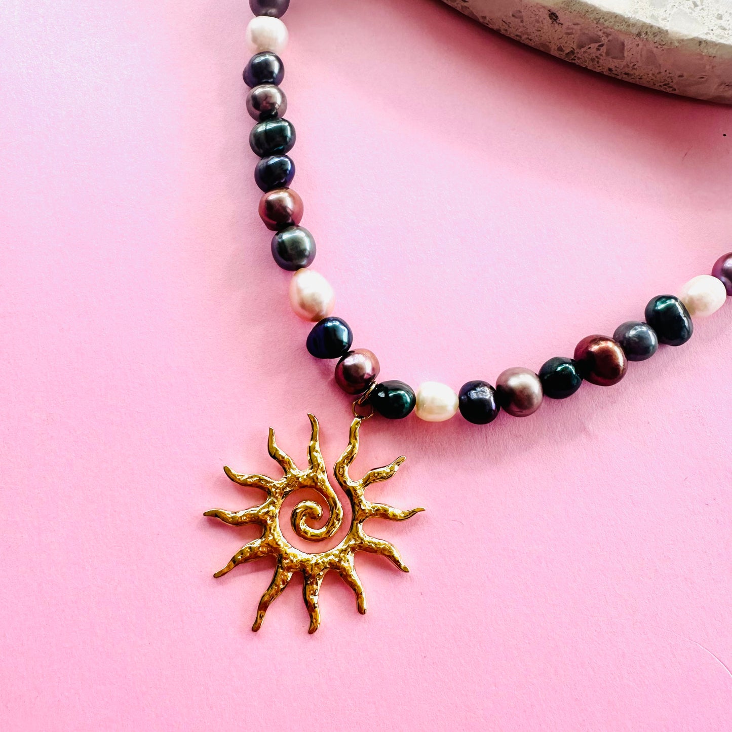 Twilight Sun Necklace
