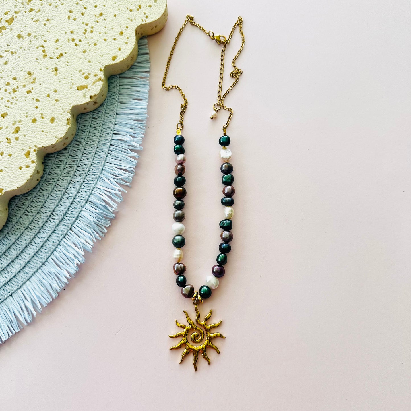 Sunburst Necklace - Midnight Mix