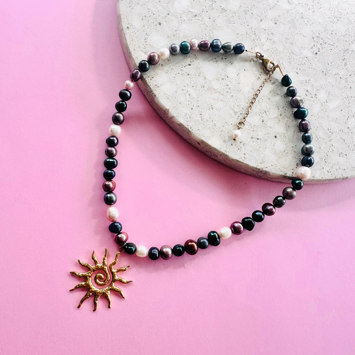 Twilight Sun Necklace