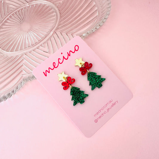 Christmas Bow Magic - Green Mix