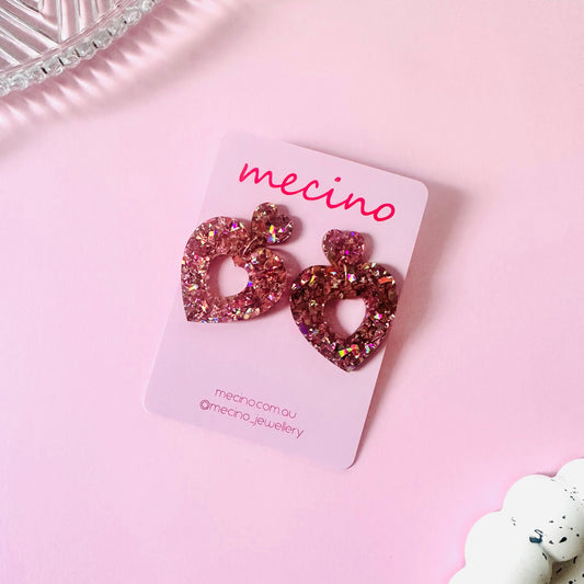 Bliss Rose Gold Hearts