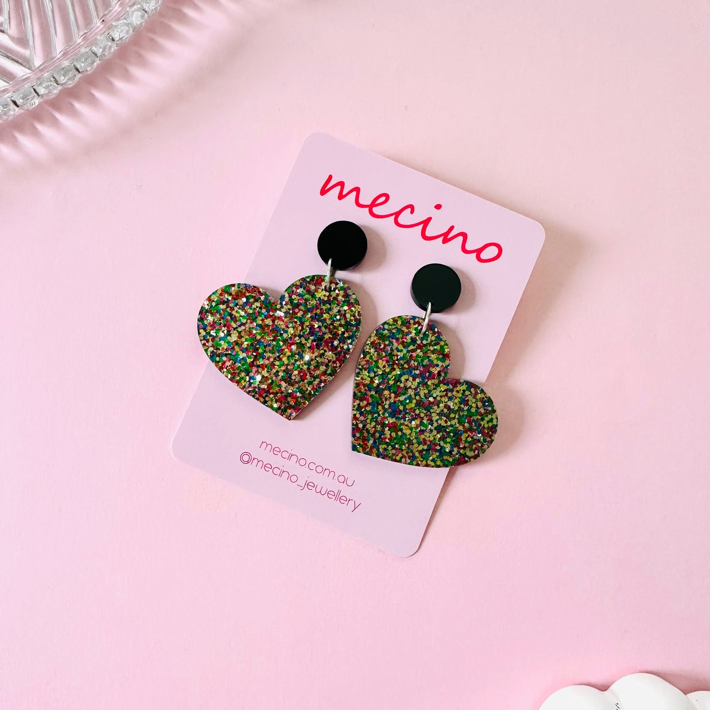 Glitter Pop Hearts