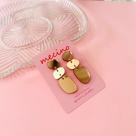 Pebbles - Mirrored Rose Gold