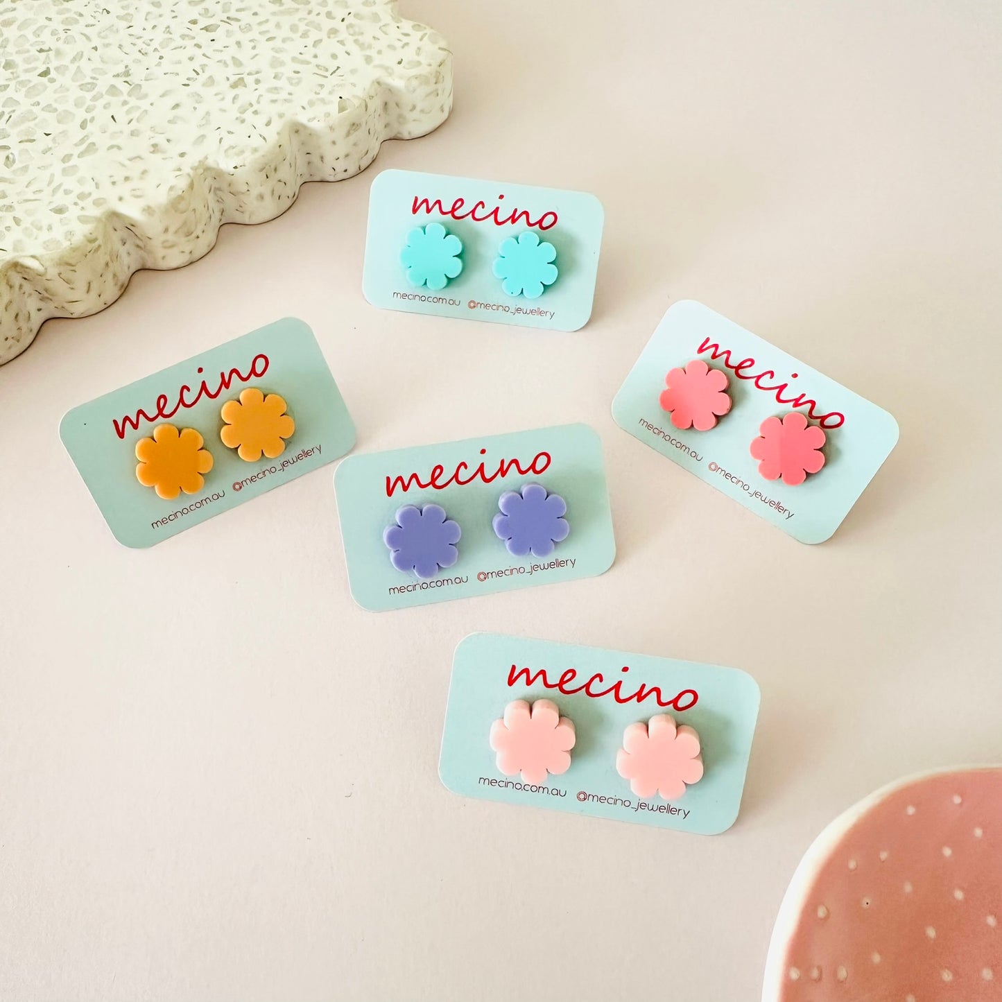 Daisy Studs - Gelato Mix