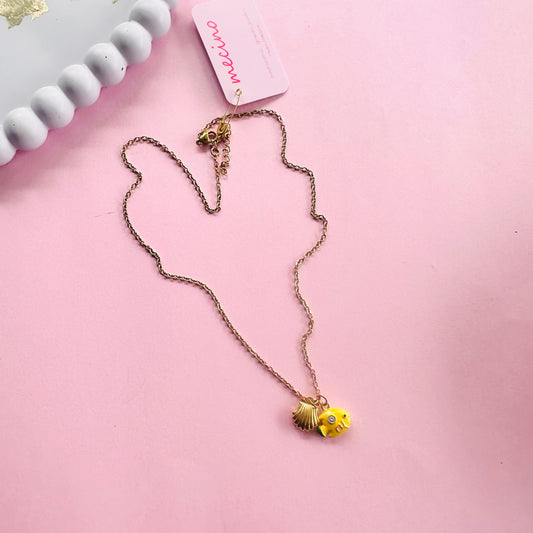 Sunny Fish Necklace