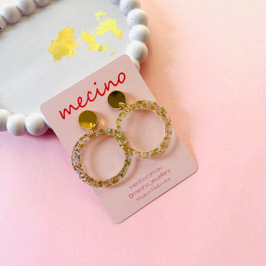 Party Pop Hoops - Gold Mix