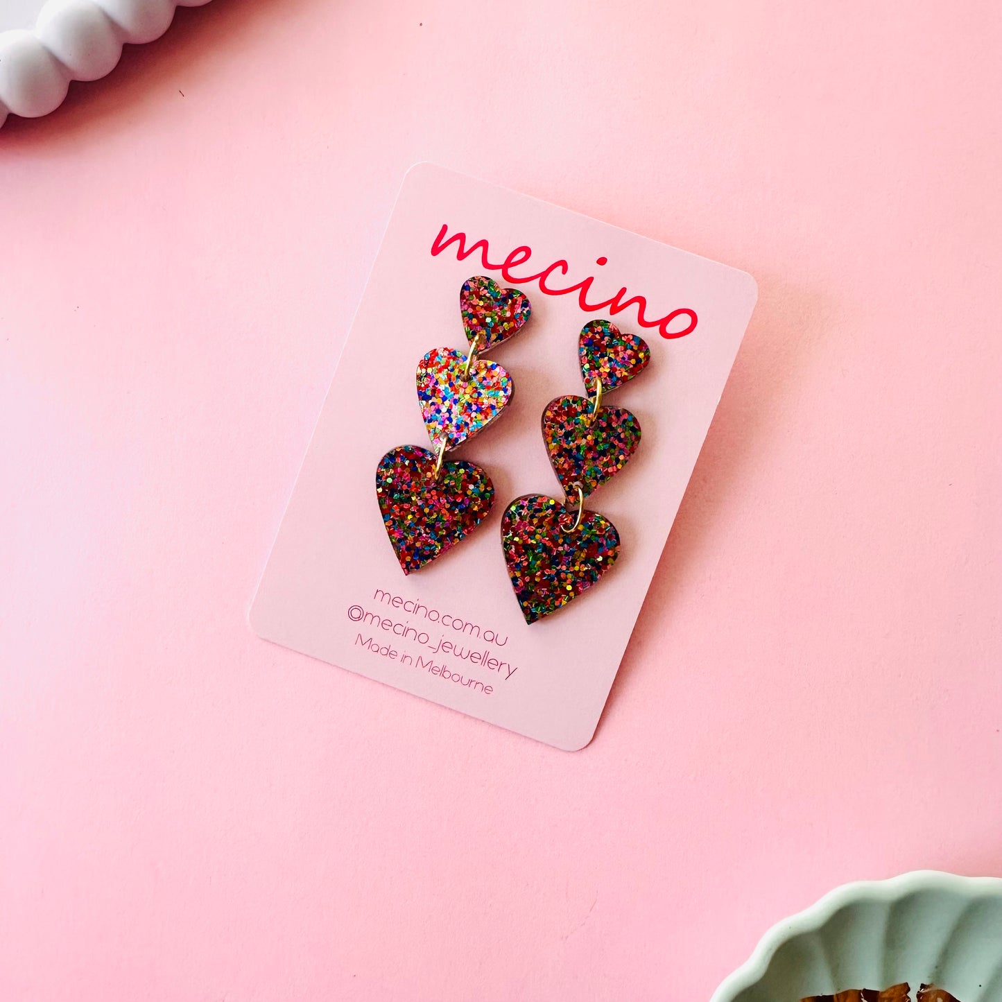 Glitter Pop Hearts - Candy Mix