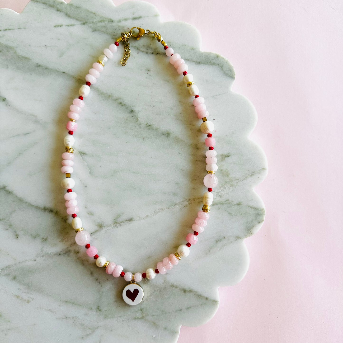 Sweetheart Blush Necklace