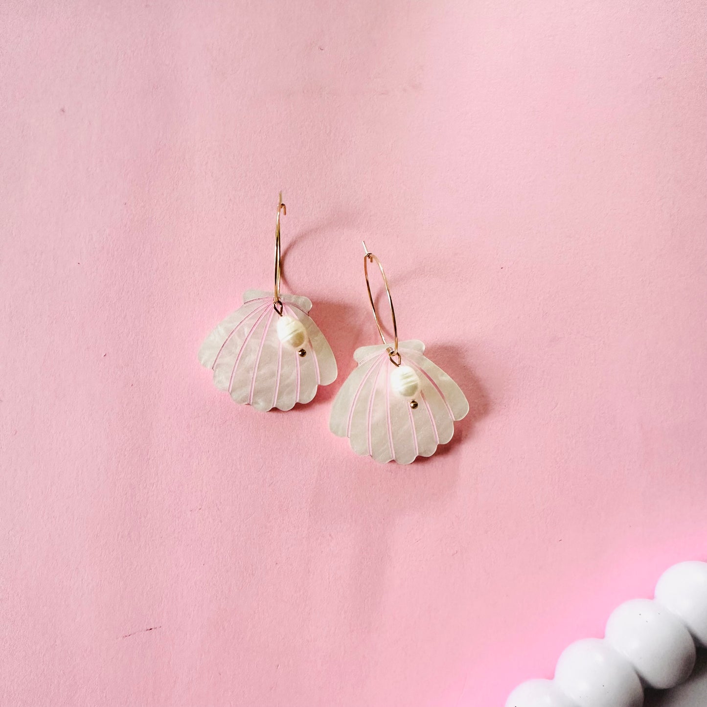 Mermaid Shells - White
