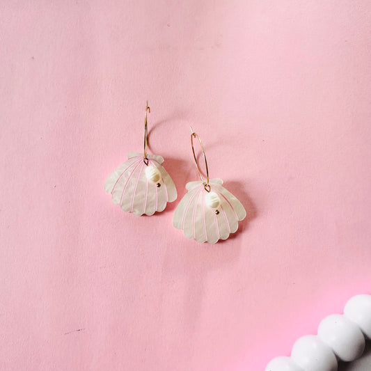 Mermaid Shells - White
