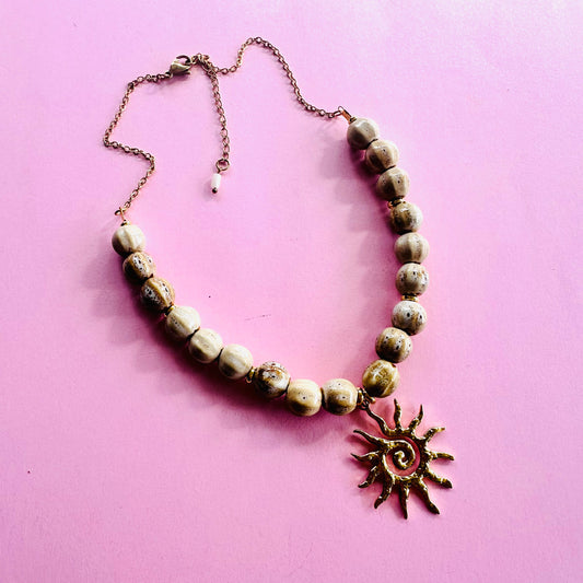 Sunburst Necklace - Boho Mix