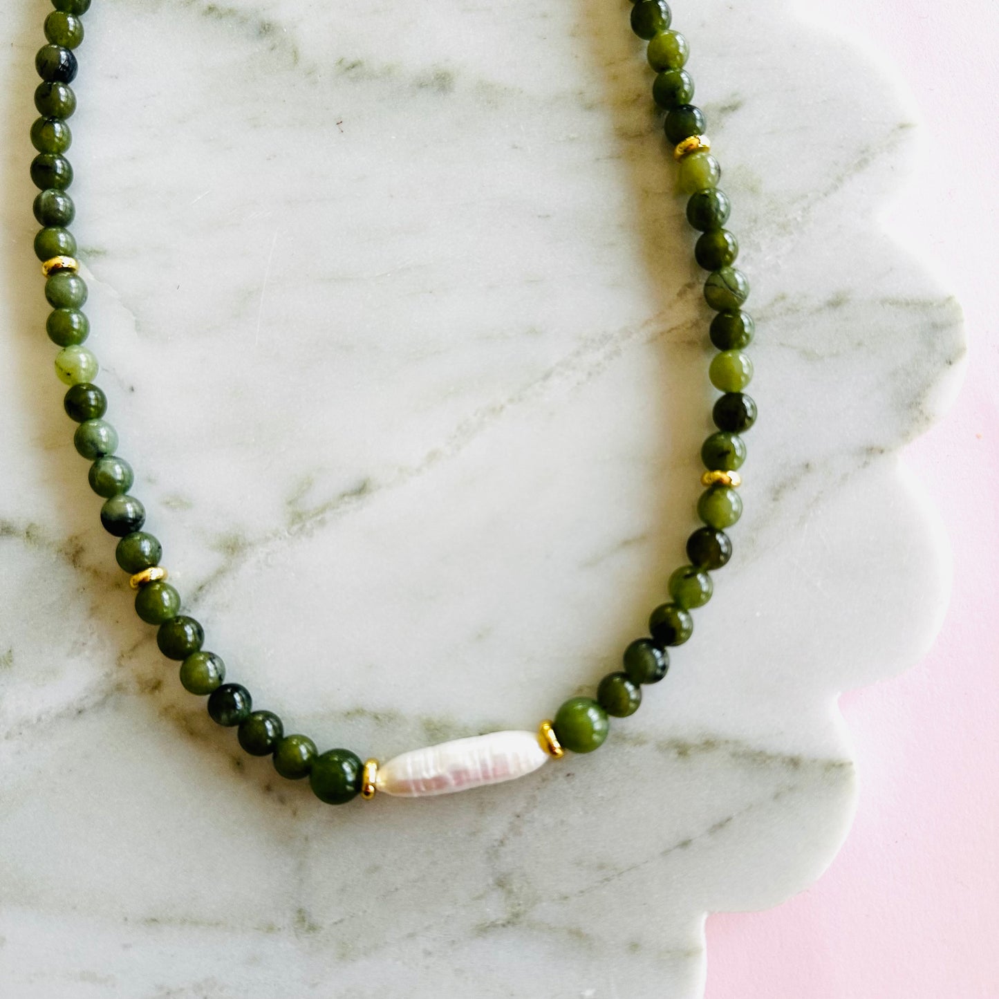 Forest Pearl Necklace