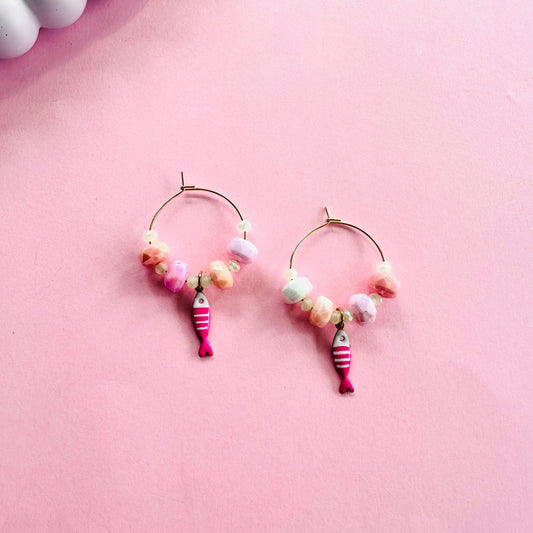 Candy Fish Hoops