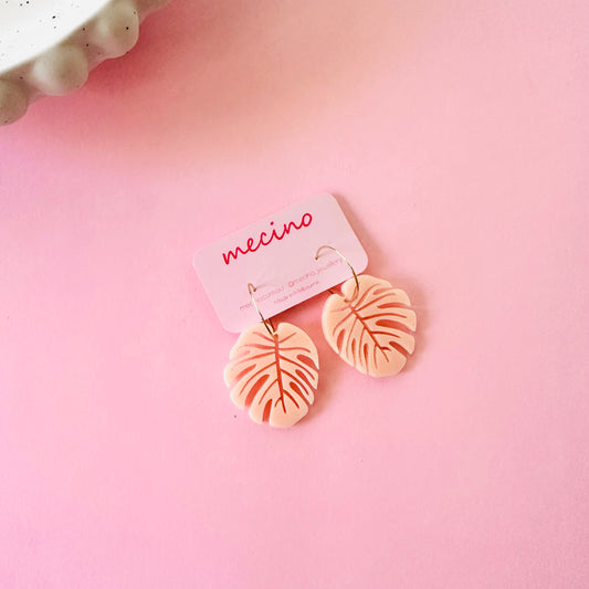 Peachy Leaves - Hoops