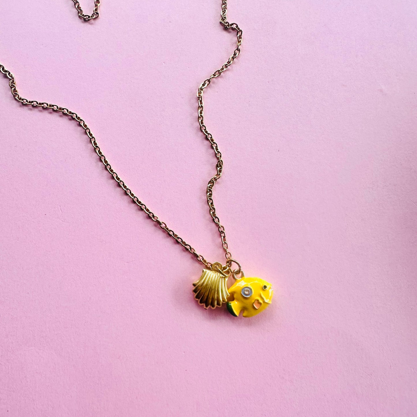 Sunny Fish Necklace