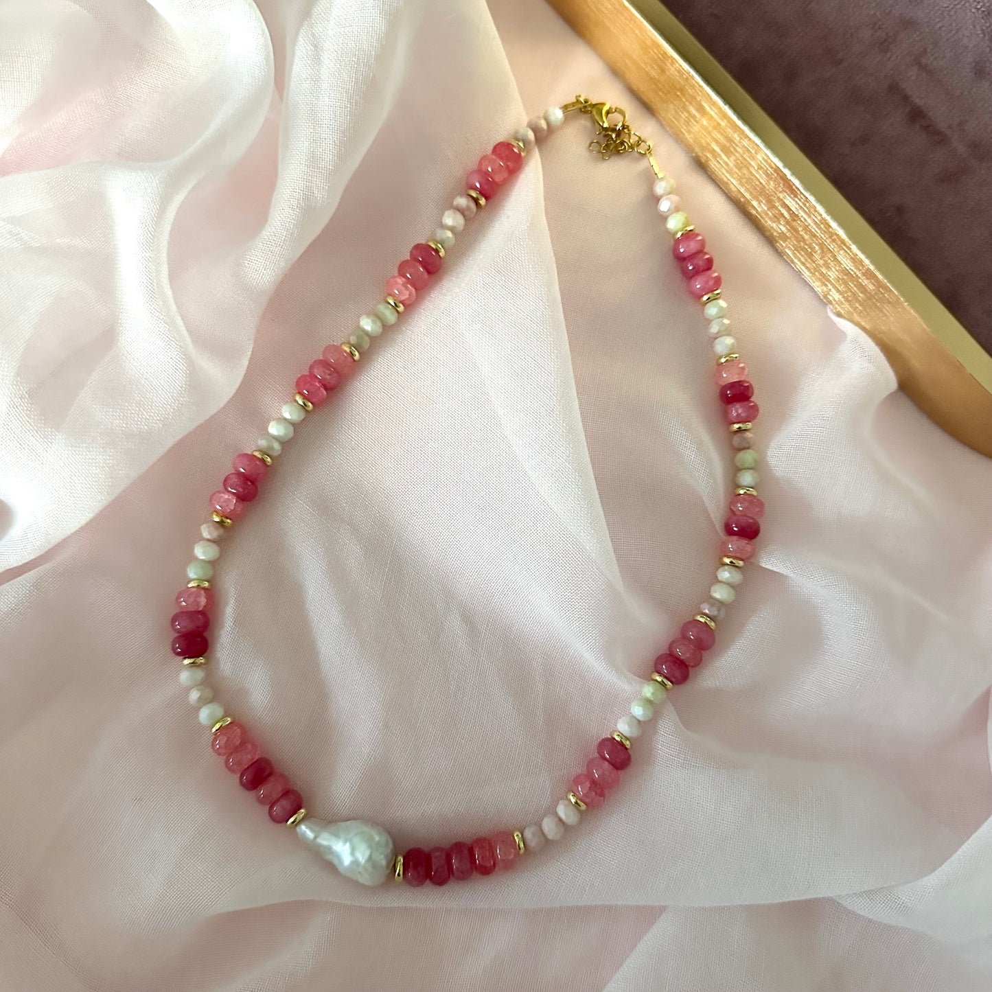 Blush Pearl Necklace