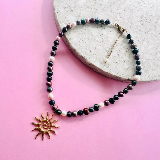 Twilight Sun Necklace