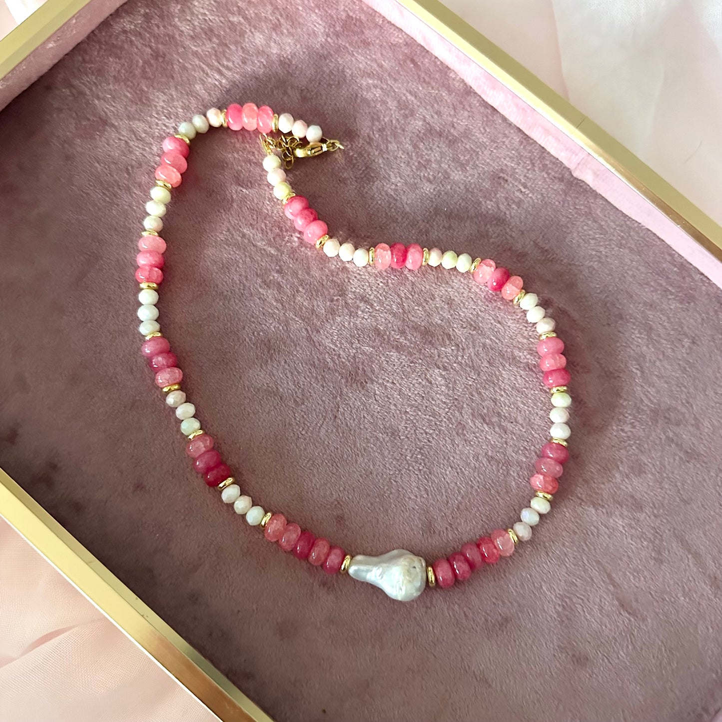 Blush Pearl Necklace