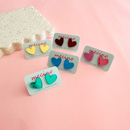 Bubble Hearts - Mirrored